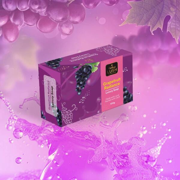 Grapefruit Radiance Luxury Soap - Image 2