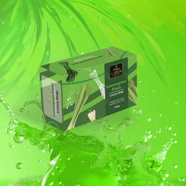 Lemongrass Fresh Luxury Soap - Image 2