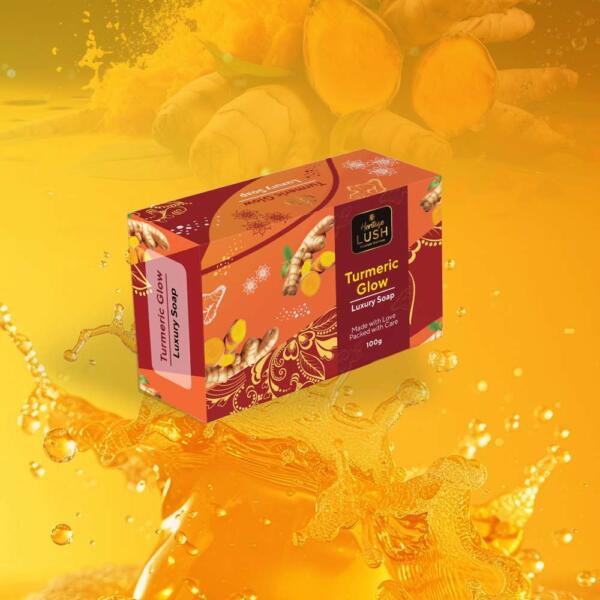 Turmeric Glow Luxury Soap - Image 2